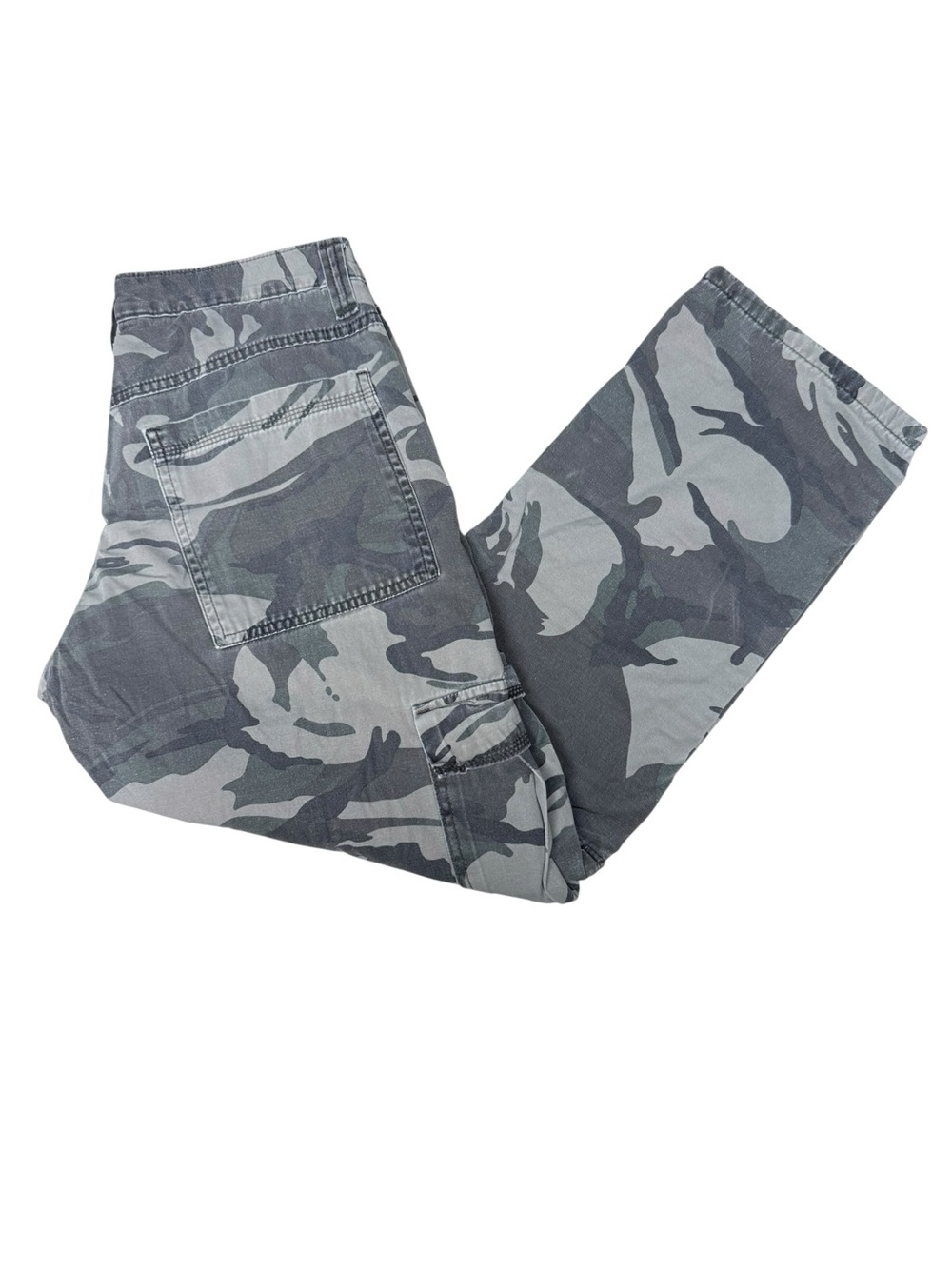 Wrangler Mens Camo Cargo Pants Relaxed Fit